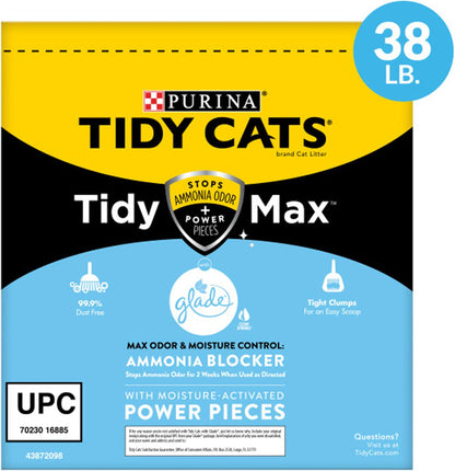 Purina  with Glade Tough Odor Solutions Clear Springs Clumping Cat Litter