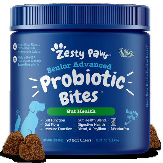 Probiotic Bites? Soft Chews for Senior Dogs